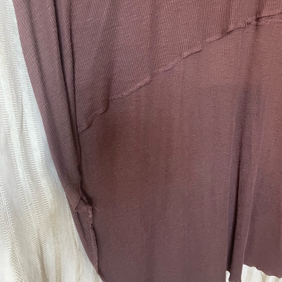 Free People Amy's Long Sleeve Tee Dress - Picture 6 of 8